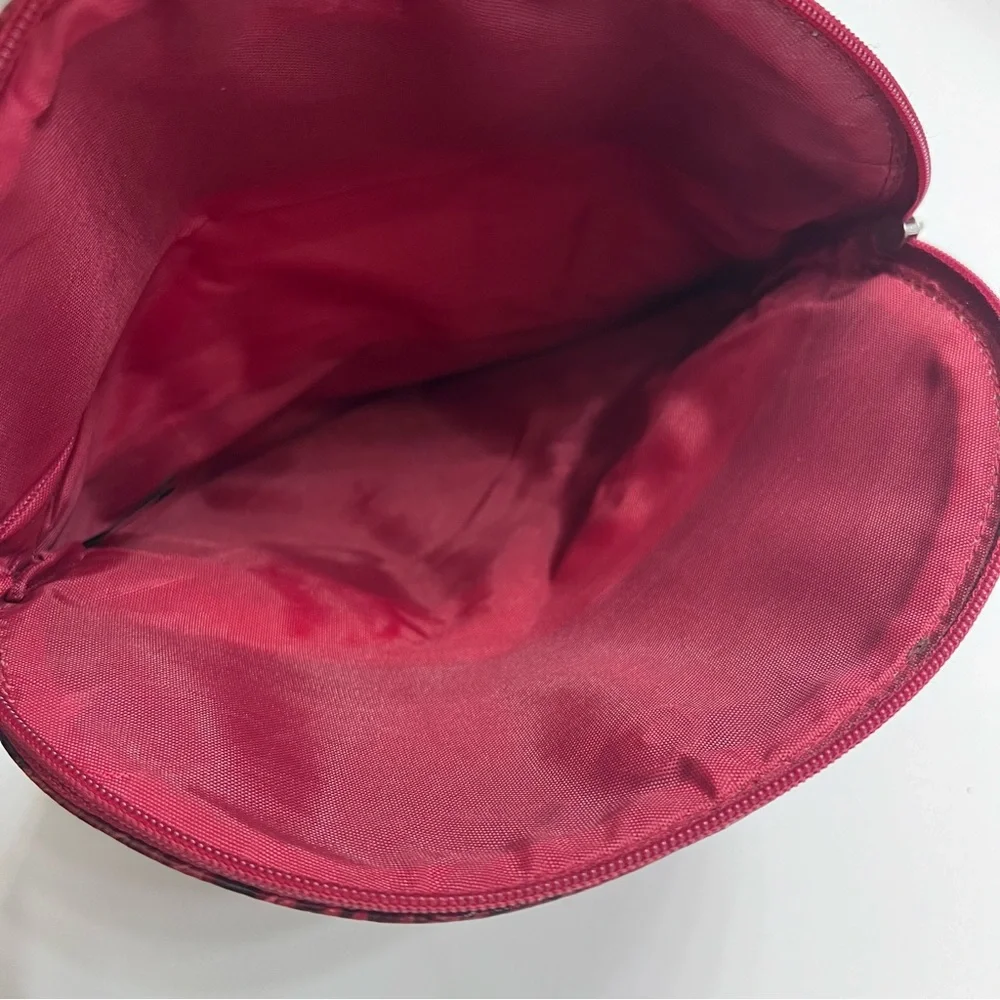 Nicole by Nicole Miller Cranberry Snake Print Cluth